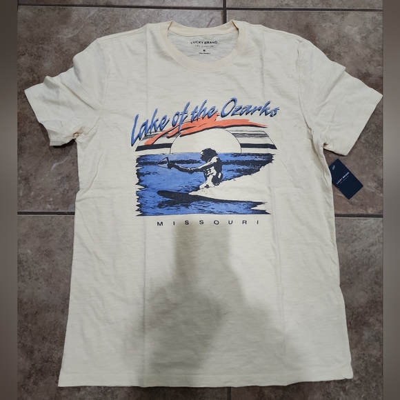 Lucky Brand Other - Lucky Brand, Lake of the Ozarks T-shirt, Men's, Medium NWT